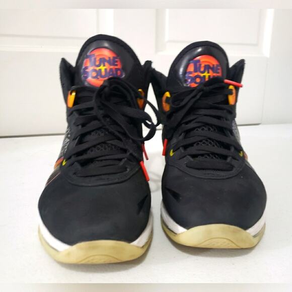 Nike Lebron VIII QS "Space Jam A New Legacy" Men's Shoes Black-White-Multi-color - Picture 4 of 16